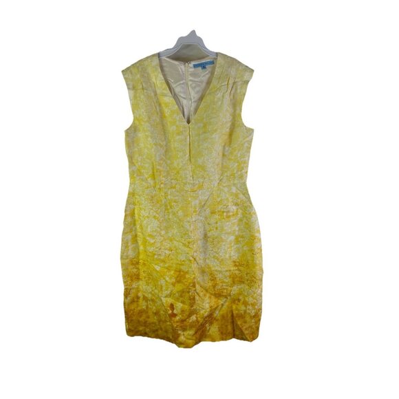 Antonio Melani Linen Sleeveless Ombre Sheath Dress - Picture 1 of 10